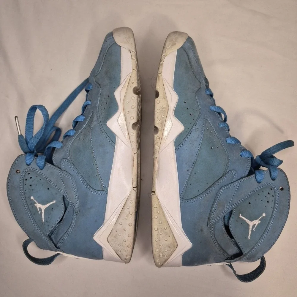 Nike‎ Air Jordan 7 Retro Pantone University Blue Sneakers Youth 7 Womens 8.5